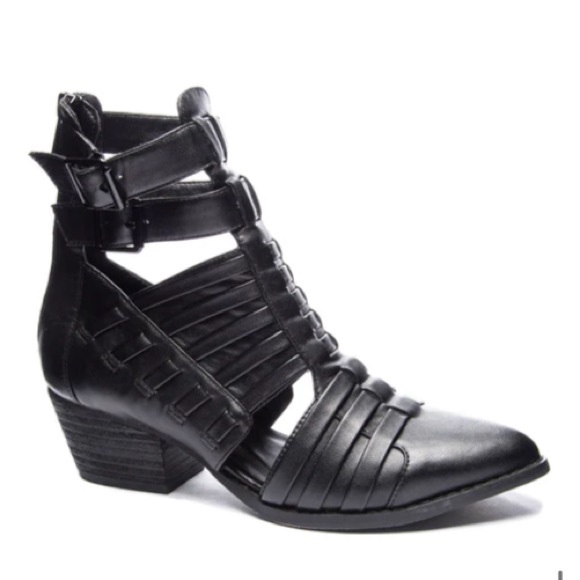 Indigo Girl Leather Bootie - Picture 1 of 8